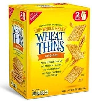 Nabisco Wheat Thins Original Crackers (20 oz. bags, 2 ct.), Set of 3