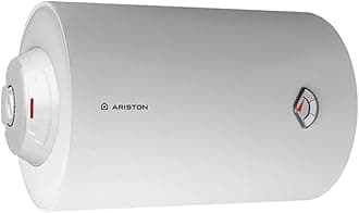 Ariston Electric Water Heater | 50-Liter Capacity Horizontal Water Heater | Easy Maintenance, External Temperature Regulation, Energy Efficient |