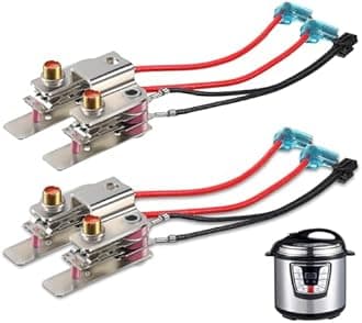 Dreyoo 2 Pcs Pressure Sensor Replacement Compatible with Instant Pot/Power Cooker/Cuisinart/Power Quick Pot/Farberware/Gourmia Cooker, General Pressure Sensor or Switch