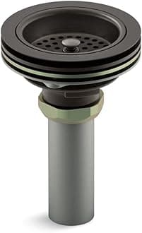 Kohler K-8801-2BZ Duostrainer Sink Strainer, Oil Rubbed Bronze