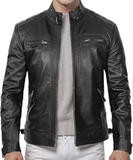 DECIMAL mens B31 LEATHER JACKET