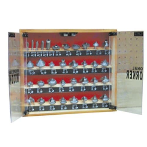35 Piece Tungsten Carbide Router Bit Set Cabin