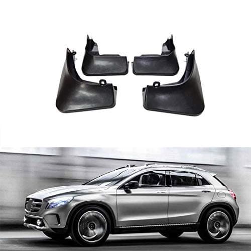 Richdoo Car Mud Flaps Splash Guard Kit Fender Mudguard Mud Flap Front and Rear Flaps/Guards Fit For GLA 200 220 X156 14-17