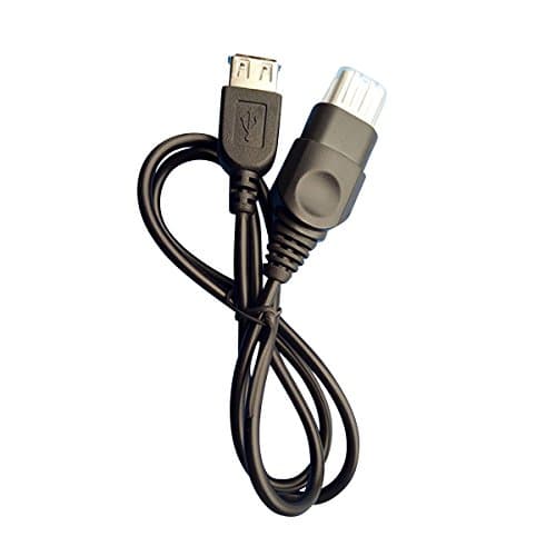 Female USB Compatible for Xbox Converter Adapter Cable Cord for Microsoft Old Generation Xbox Console- Xbox Controller to PC USB Adapter Cable by Mario Retro