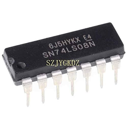 10PCS Sn74ls Sn74ls08 and Gate 4-Element 2-in Bipolar 14-pin Pdip Sn74ls08n