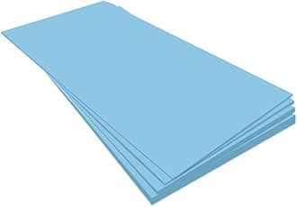 XPS Foam Insulation Boards 1200 x 600 x 10mm - Electric and Water Underfloor Heating Tile Laminate Underlay Thermal Extruded Polystyrene Insulation Sheets (7, 1200 X 600 X 20mm)