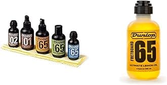 Jim Dunlop 44616500001 Formula 65 Care Kit & A 65 FRETBOAR LEMON OIL