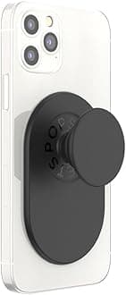 PopSockets Phone Grip for MagSafe, Adapter Ring for MagSafe Included - Black