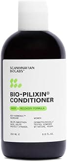 Bio-Pilixin® Conditioner for Women, Prevents Split & Damaged Ends, Restores Weak Hair, Supports Scalp Vitality, Dermatologically Tested, Made in Denmark, 250 ml / 8.8 oz