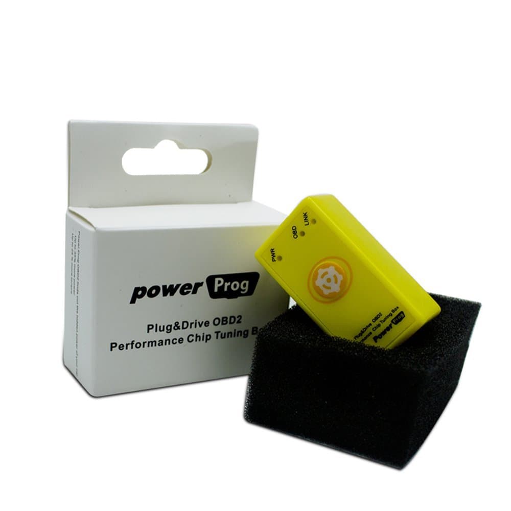 DIAGMALL Professional Power Prog OBD2 OBDII Chip Tuning Box Interface For Benzine Car