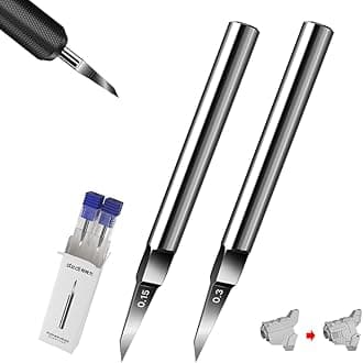 stedi Model Scriber Blades,Tungsten steel Blades,0.15+0.3mm Size,for Modeling Hobby,RG Scale Model,Gundam Model Kit,for Scribing line, Engraved,Panel line,Resin,Scriber Replacement Blades.