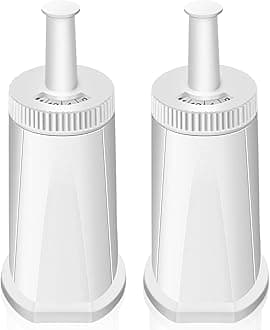 Replacement Water Filter for Breville Barista Touch Espresso Machine BES880, Barista Pro BES878, Oracle Touch BES990, Oracle BES980 & Dual Boiler BES920 Bambino ClaroSwiss Sage, 2 Pack, BES008WHT0NUC1