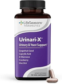 Life Seasons Urinari-X Urinary/Yeast Support, 90 Vegetarian Capsules