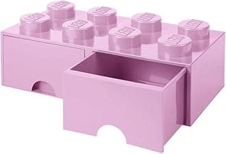 Room Copenhagen LEGO 40061738 Storage Brick Drawer 8, Light Purple