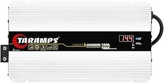 Taramps Smart Charger 120/160A Battery Charger 160A Dynamic Mode Car Audio System Power Supply 2200 Watts Max Output Power Bivolt Automatic 127/220VAC