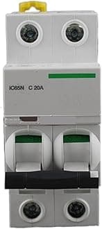 A9F18220 IC65N 2P C20A A9F18220 Vacuum Circuit Breaker MCB Acti9 Type C 1Pcs