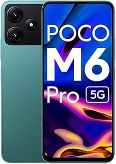 POCO M6 Pro 5G (Forest Green, 4GB RAM, 128GB Storage) Without Offer