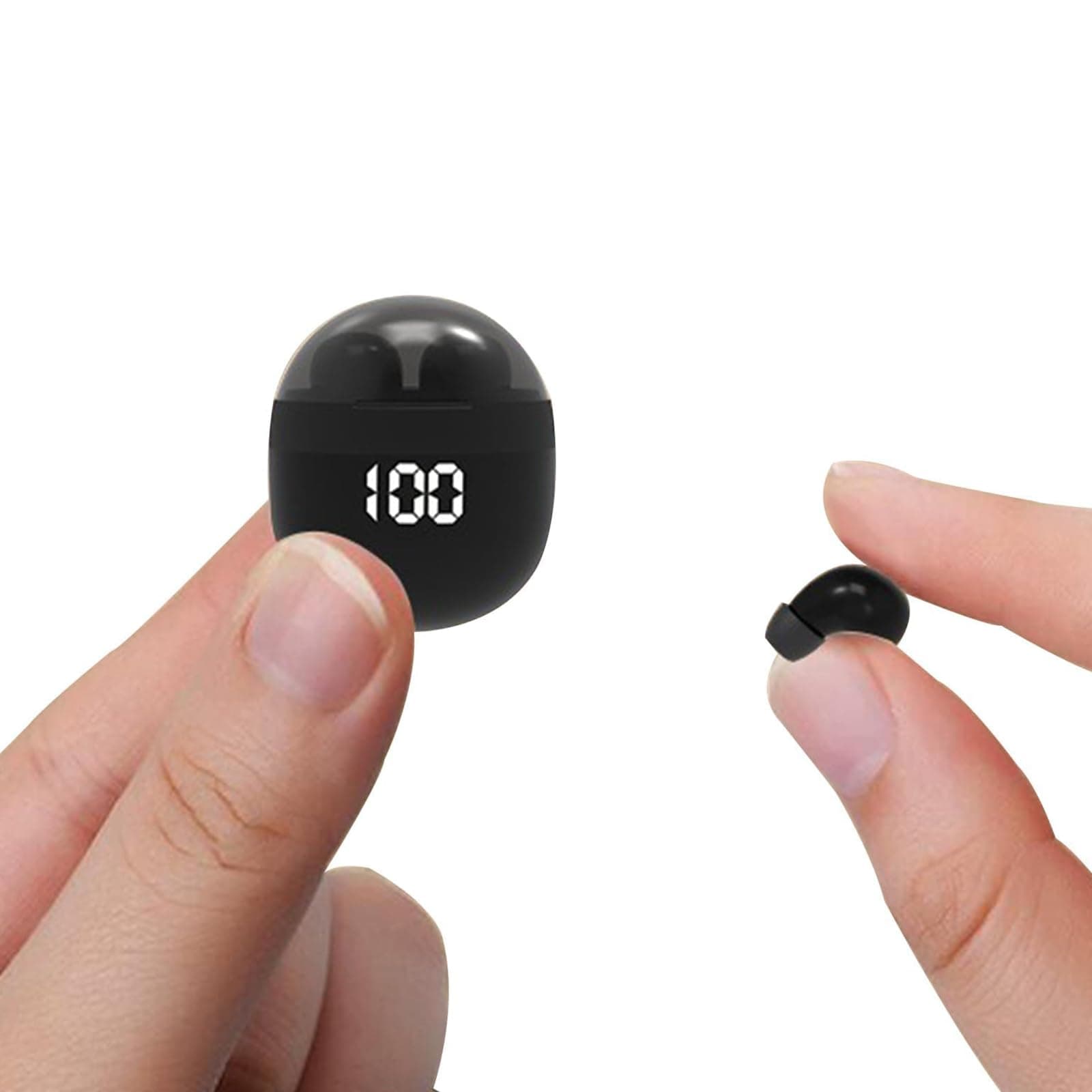 Tiny Mini Invisible Earbuds Wireless Bluetooth Low Profile Micro Smallest Discreet Sleep Small Earbuds for Sleeping Small Ear Canals Invisible Earphones Ear Buds Mini Discreet Headphones