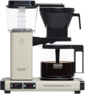KBG Select, Coffee Machines, Filter Coffee, Off-White, UK Plug, 1.25 Liters