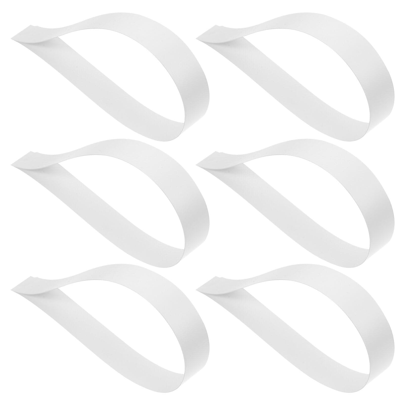 UPKOCH Snare Drum Wire Straps 6Pcs Nylon Snare Drum String Mounting Straps 9.8 Inch X 0.6 Inch Accessories for Repair and Replacement