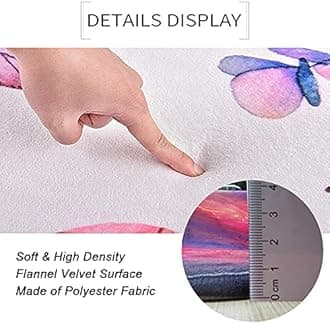 Morbuy 3D Game Print Rugs Modern Carpets Living Room Rug, Extra Large Size Soft Short Medium Pile Rugs Anti Slip Washable Floor Mats for Bedroom Kids Room Decor (Red,60x90cm)