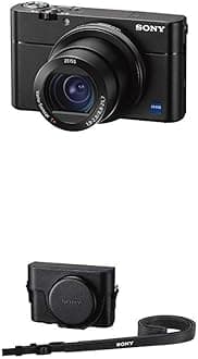 SonySony RX100VA (Newest Version) 20.1MP Digital Camera and Premium Jacket Case (LCJRXK/B) for RX100 Series Digital Still Cameras