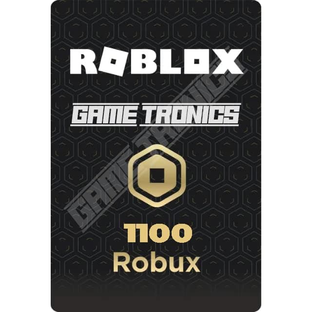 Roblox: 1100 Robux Credit Gift Code [Includes Exclusive Virtual Item] [video game]