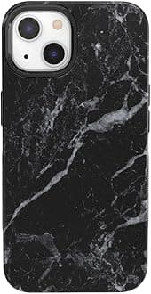 Casely iPhone 14 Case | Black Marble | Compatible with MagSafe