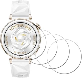 [4Pcs Screen Protector for HUAWEI Watch GT 5 Pro GT5 Pro 42mm,Tempered Glass,9H Hardness,Anti-Scrach,Anti-Bubble,Easy Installation