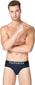 Van HeusenMen Breathable AIR Series Active Briefs - Polyamide Elastane - Swift Dry, High Stretch Mesh