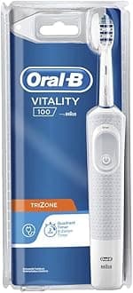Oral-B Vitality 100 Trizone Electric Toothbrush, White