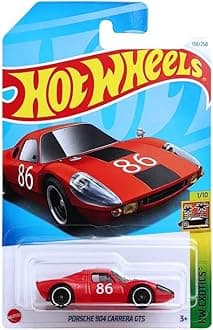 Hot Wheels Porsche 904 Carrera GTS HW Exotics for Ages 3 and Up (Red)