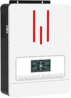 Y&H 3200W Hybrid Solar Inverter DC24V to AC230V, Supports Battery-Free Operation, with 80A MPPT Solar Charger, Pure Sine Wave Off-Grid, LiFePO4 BMS-RS485, 4ms UPS Transfer, RV & Home Zero-Bill Backup