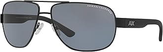 Armani Exchange Mens AX2012S Rectangular Sunglasses