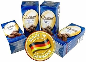 Creamy Milk Chocolate Bars - 20 x 1.4 oz (40g) Bars by Choceur