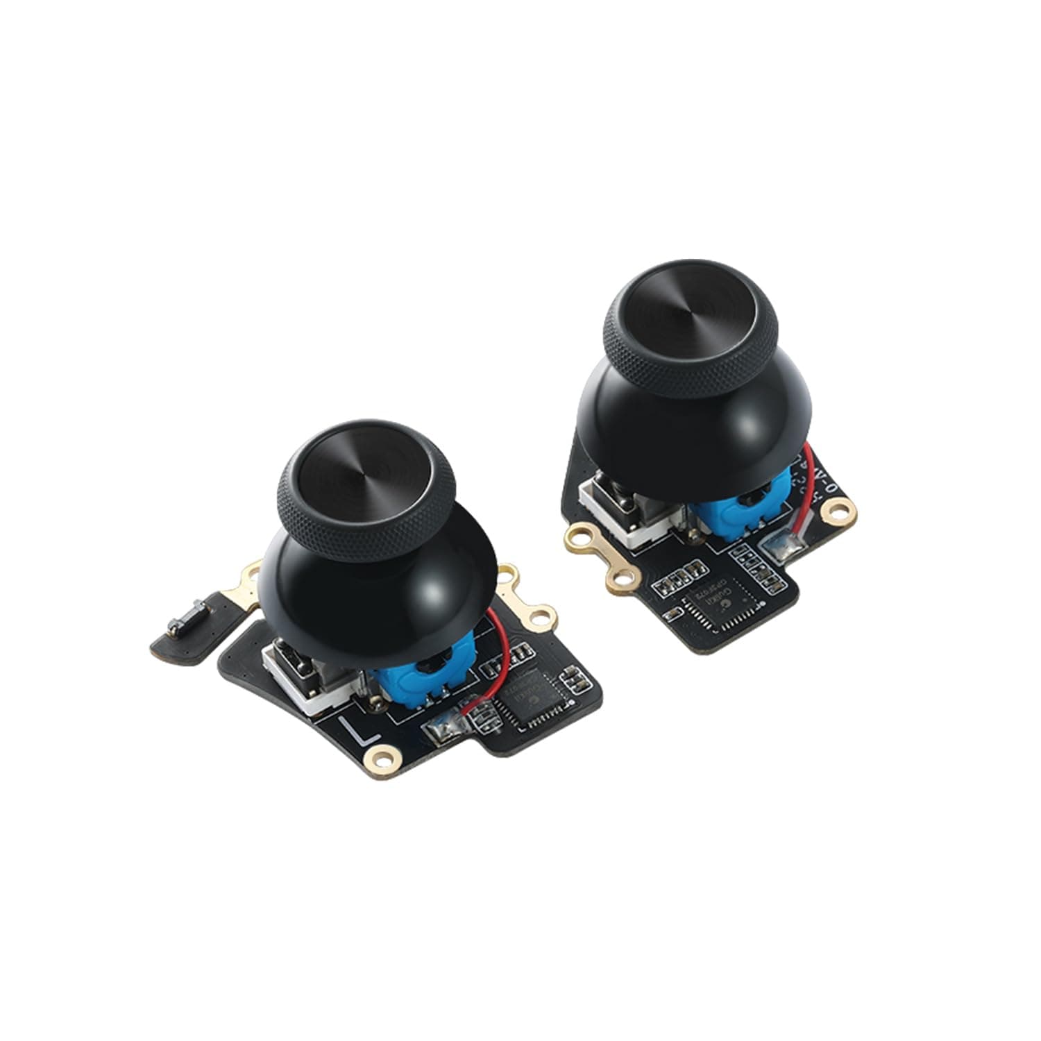 AKNES GuliKit Hall Effect Joysticks for Steam Deck OLED, Left/Right Thumbstick replacement with Original Touch Sensing for Steam Deck OLED - Electromagnetic Joystick with Caps, No Soldering