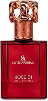 Swiss Arabian Rose 01 - Luxury Products From Dubai - Long Lasting, Addictive Personal EDP Spray Fragrance - Seductive Signature Aroma - 1.7 Oz (Rose 01)