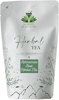 SAI HERBS Rehmanniae Root Herbal Tea - Sheng Di Huang - Rehmannia Glutinosa - Luxury Tea - Pure & Natural (100 Grams)