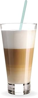 7.2 Inch Long Handle Spoons: Tall Iced Tea, Ice cream Sundae or coffee stirring, Set of 6 Spoon