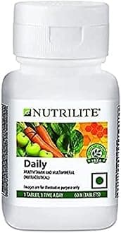 Nutrilite Daily Multivitamin Tablet 60 N Tablets And Multicolor Hair/Head Band-Combo