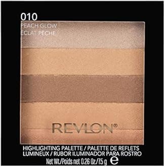 Revlon Highlighting Palette, Peach Glow, 0.26 Ounce
