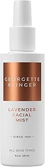 Georgette Klinger Lavender Facial Mist - Moisturizing and Long-Lasting Facial Spray with Aromatherapy, Antioxidants, and Skin-Plumping, Makeup Setting for Dewy, Hydrated Skin - 4.2 oz