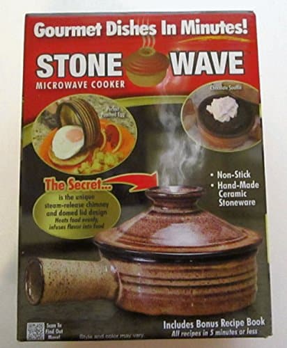 Telebrands Stone Wave Microwave Cooker