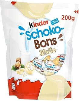 Kinder Schoko-Bons White 200 Grams - Pack of 1