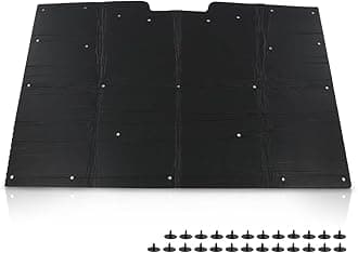 LQI Truck Hood Insulation Pad Compatible with Chevy GMC Pickup Truck Jimmy Suburban C10 C20 K10 K20 1981-1987