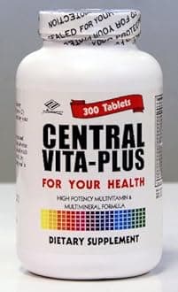 Central Vita-plus 300 Tablet High Potency Multivitamin Multimineral