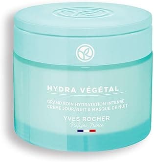 Hydra Vegetal Intense Moisturizing Care, Hydrating Face Lotion for All Skin Types, 2.5 FL OZ