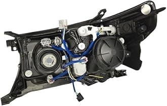 KLAUER For Toyota For Land Cruiser LC200 2012-2015 Front Head Light DRL Head Lamp Headlamp Headlight LED Daytime Running Light(Right light)