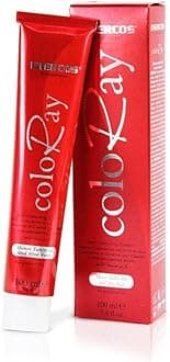 Professional Coloray Permanent Hair Color Cream, Shine & Silky Touch, Long Lasting, #6/1, Dark Blonde Ash, 100ml