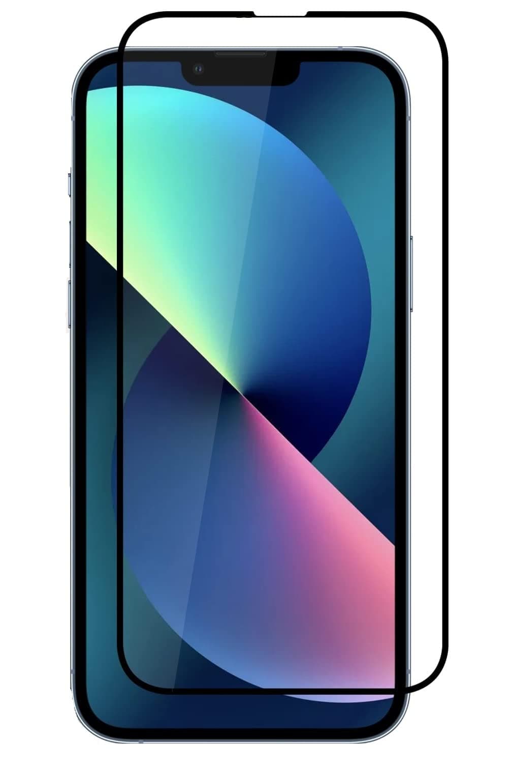 for iPhone 14, iPhone 13, iPhone 13 pro Tempered glass with Full Edge Protection and Easy Installation Kit